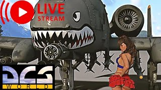 DCS  A10C WARTHOG BRRT live05 aviation [upl. by Jimmie]