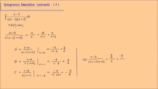 Integrarea functiilor rationale  exercitii rezolvate 3 [upl. by Severin]