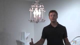 Crystorama 5813 BH Paris Flea Market Chandelier 125W in Blush  Product Review Video [upl. by Weihs]