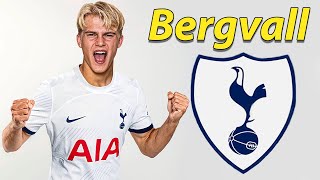 Lucas BERGVALL ● Welcome to Tottenham Hotspur ⚪🇸🇪 Best Skills amp Goals [upl. by Nallad918]