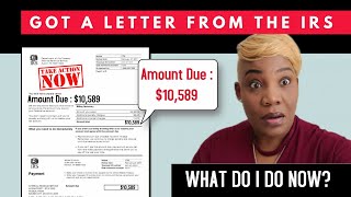 I received a letter from the IRS what do I do [upl. by Lavery986]