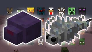 10 ENDERMITES AND SILVERFISH VS 5 OF EVERY MOB  MINECRAFT [upl. by Cia]