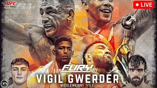 Fury FC 94 Vigil vs Gwerder  LIVE STREAM MMA FIGHT COMPANION Fury Fighting Championship  TEXAS [upl. by Haraj]