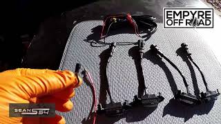 How To Wire amp Install Toyota Tacoma Raptor Lights 20162022 [upl. by Mil]