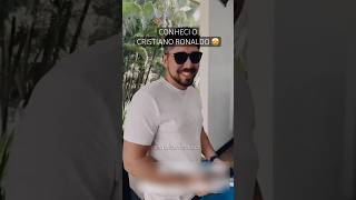 Fui convidado para conhecer o Cristiano Ronaldo e o lago incrível que tem na casa dele [upl. by Strep924]