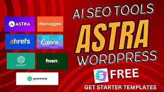 Astra Theme Elementor Pro amp Get Free Starter Templates  WordPress  Cheap Price [upl. by Ahsiyk]