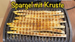 Gegrillter Spargel mit Rinderfilet im Tefal OptiGrill [upl. by Aihsak738]