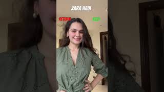 Zara sale haul keep and return zarasale zarasalehaul zara sale keep return [upl. by Jonina]