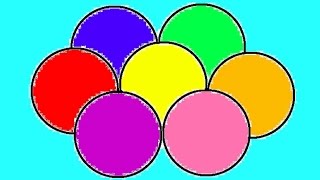 Learn Colours For Children With Balls Colouring Pages [upl. by Oesile418]