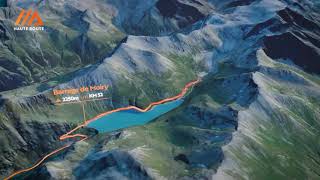 Haute Route CransMontana 2023  Course video [upl. by Buffo789]