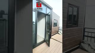 Expandable container house with terrace [upl. by Solotsopa]