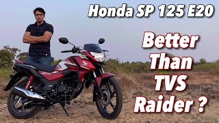 2024 Honda SP 125 E20 Review  Better Than TVS Raider 125 [upl. by Reyaht]