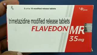 Flavedon MR Tablet  Flavedon MR 35mg Tablet  Trimetazidine Tablets  Flavedon MR 35mg Tablet Uses [upl. by Trilby]