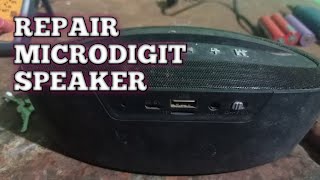 Repair MICRODIGIT bluetooth speaker [upl. by Anavahs]