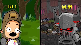 Can You BEAT Castle Crashers Without Any Stats [upl. by Yessej]