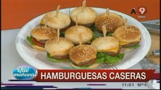 Hoy cocinamos Hamburguesas caseras [upl. by Amara977]