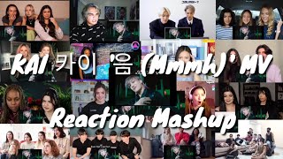 KAI 카이 음 Mmmh MV  Reaction Mashup [upl. by Brag]