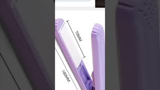 hairstyle hairstraightener mini trending [upl. by Leamaj]