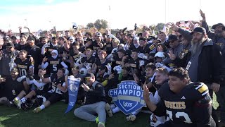 High School Football  Hughson captures Div 5 section championship [upl. by Matteo]