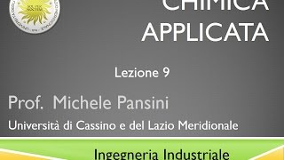 Chimica Applicata Lezione 9 [upl. by Ellwood609]