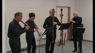 William Byrd Pavane and Galliard Sekishi Recorder Quartet [upl. by Sherborne]