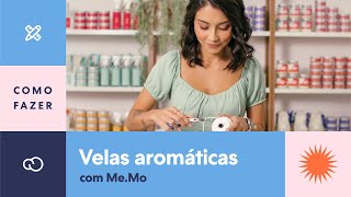 COMO FAZER VELA AROMÁTICA PARA VENDER Faça em casa [upl. by Casabonne]