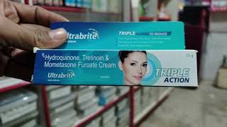 ultrabrite cream uses in hindi  uses dose and side effects [upl. by Larisa]