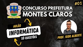 Concurso Prefeitura Montes Claros 2024  Banca FUNDEP  Aula 01 Informática Segurança da Informação [upl. by Nikolaus]