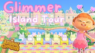 GLIMMER ISLAND TOUR  KIDCORE ISLAND TOUR  FAIRYCORE ISLAND TOUR  ACNH ISLAND TOUR [upl. by Neira49]