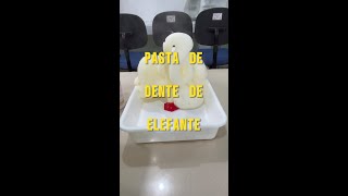 Pasta de dente de elefante [upl. by Irama]