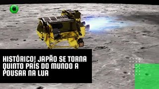 Histórico Japão se torna quinto país do mundo a pousar na Lua [upl. by Ignacius12]