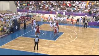 Turkey 7962 Serbia  2013 Mediterranean Olympics Final [upl. by Tammany]