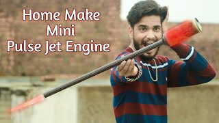 make a real mini pulse jet engine  pulse jet engine  Mr Dharoniya  how to make pulse jet engine [upl. by Frame17]