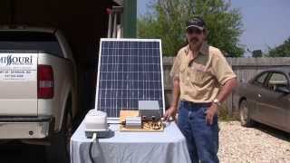 Solar Panel Pond Aeration No Battery Using Suntaqe System Part 2  Missouri Wind and Solar [upl. by Fiester]