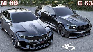 NEW BMW i5 M60 vs 2025 Mercedes E53 AMG  FACE TO FACE [upl. by Schlicher]