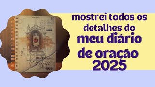 conheça o Meu diário de oração 2025  loja mensageiros  Frei Gilson  CATEQUESE PRESENTE [upl. by Weinert237]