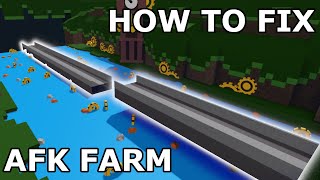 How to Fix AFK Farm Breaking in Build A Boat For Treasre [upl. by Lehcer]