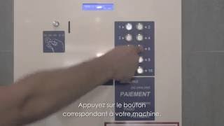 Laverie Automatique Marseille LAM Comment utiliser une machine à laver [upl. by Nodnahs]