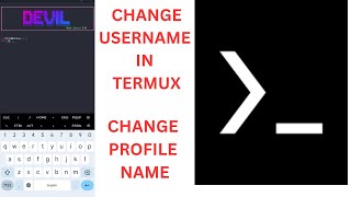 How to Change Your Username in Termux TUTORIAL [upl. by Jessabell]