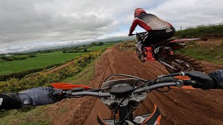 Mormeal MX Track on KTM 300 EXC  PowerMCS Enduro 2024 [upl. by Haines385]