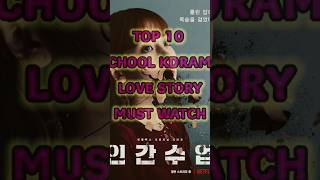 TOP 10 SCHOOL KDRAMA LOVE STORY short kdrama myfavdrama [upl. by Ardnuhsal]