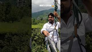 Awesome Zip Line zipline solangvalley manali shorts ytshort [upl. by Draude]