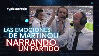 LAS EMOCIONES DE MARTINOLI AL NARRAR  Christian Martinoli en Diálogos sin Balón [upl. by Leanatan]