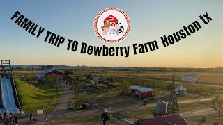 FAMILY TRIP  Dewberry Farm Houston Texas [upl. by Metsky]