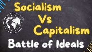 Socialism vs Capitalism Explained in 3 Minutes [upl. by Goodard421]