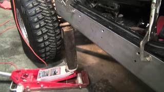 Installation Savvy Aluminum Rocker Panel on a 2003 TJ [upl. by Enerahs989]