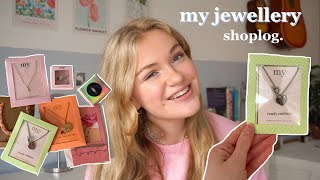 my jewellery unboxing 💌🧚🏼 trendy sieraden 2022 [upl. by Ajile3]