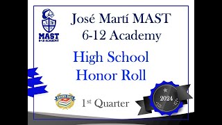 2425 HS Honor Roll  1st Quarter [upl. by Ailimat]