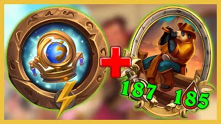 MONSTER STATS THANKS TO Rodeo Performer  Hearthstone Battleground [upl. by Lund86]