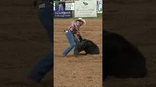 calf roping and tying rodeo cowboy shorts [upl. by Ytsirt961]